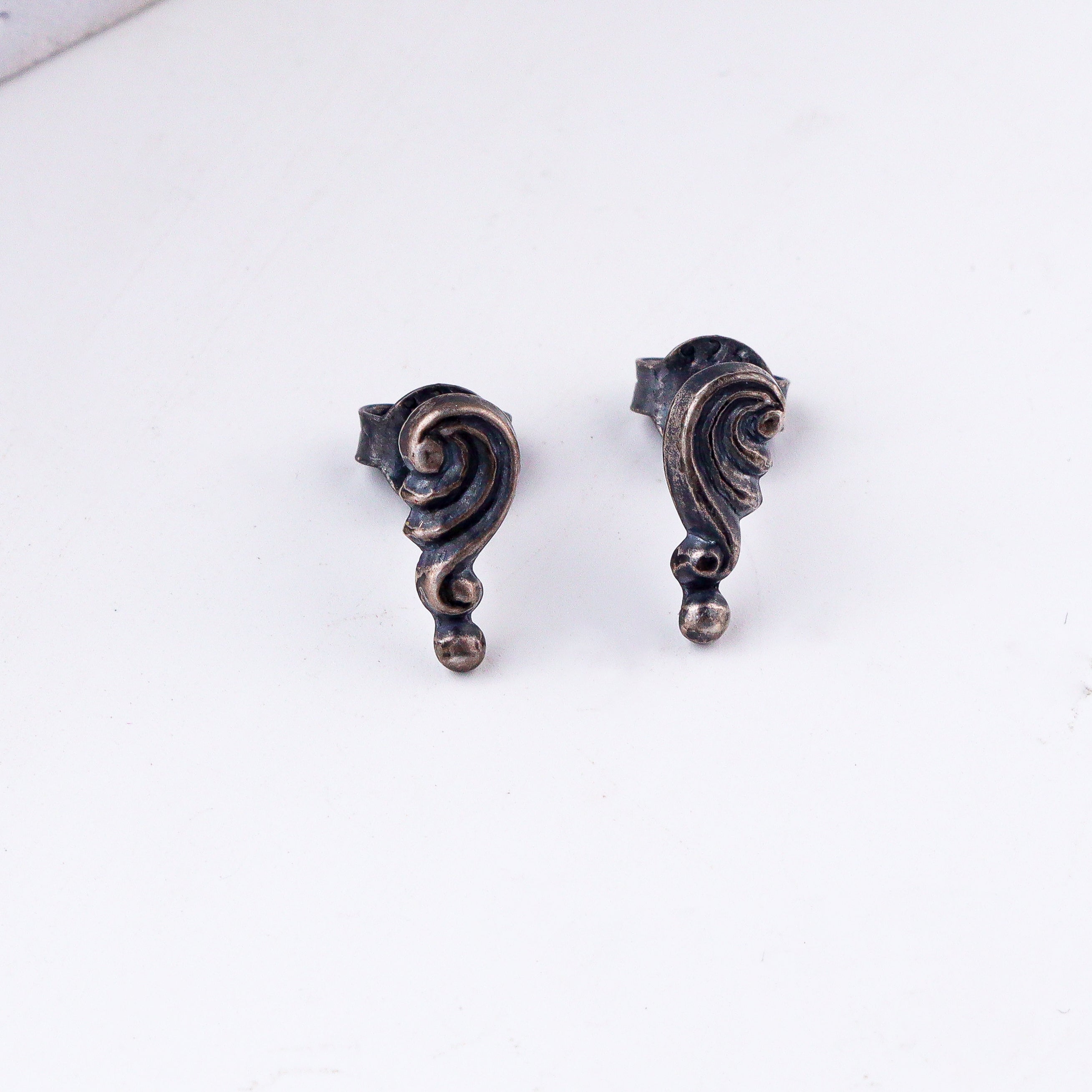 wear Shell Studs for everyday minimalist look