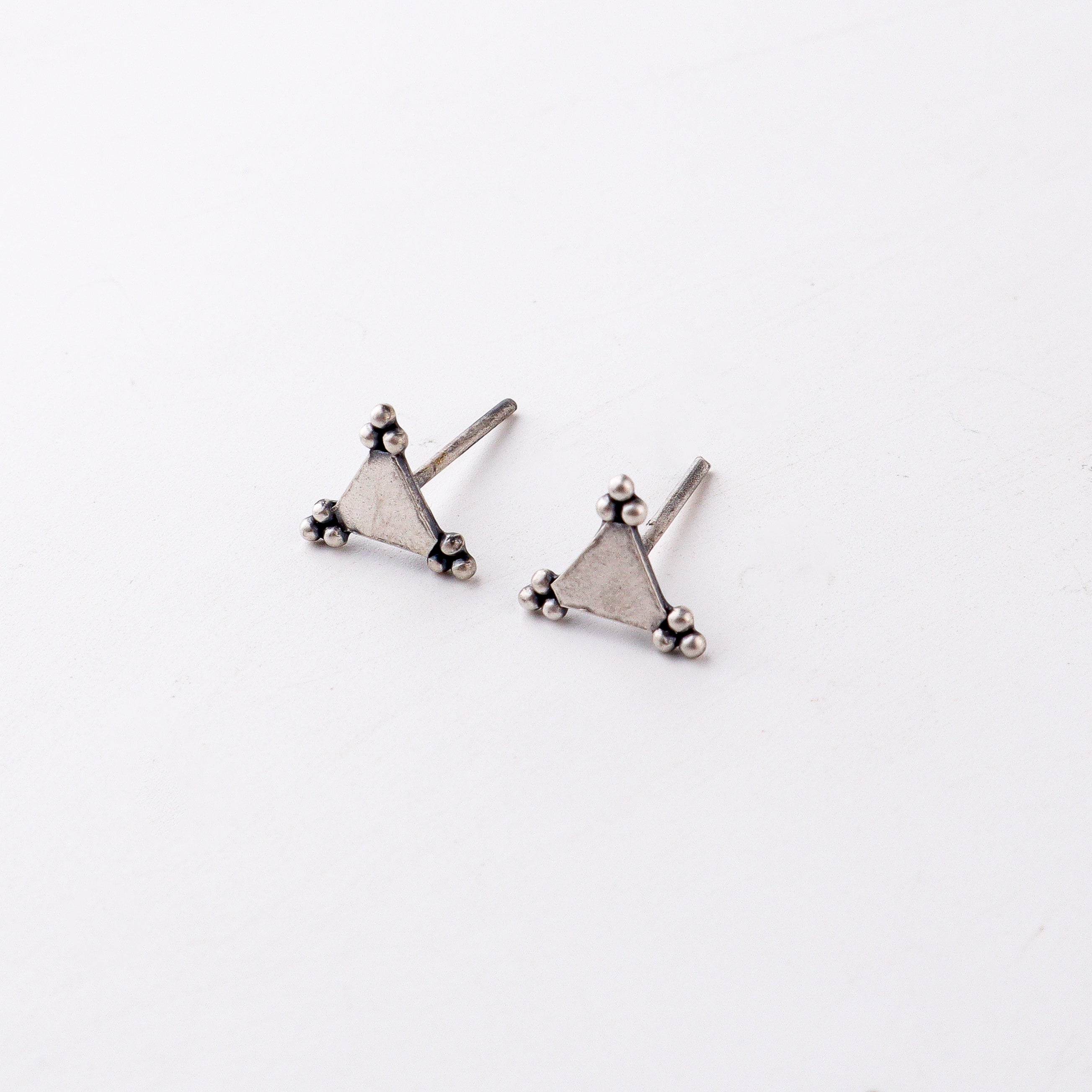 Nirbhaya Filled Studs | 92.5 Silver