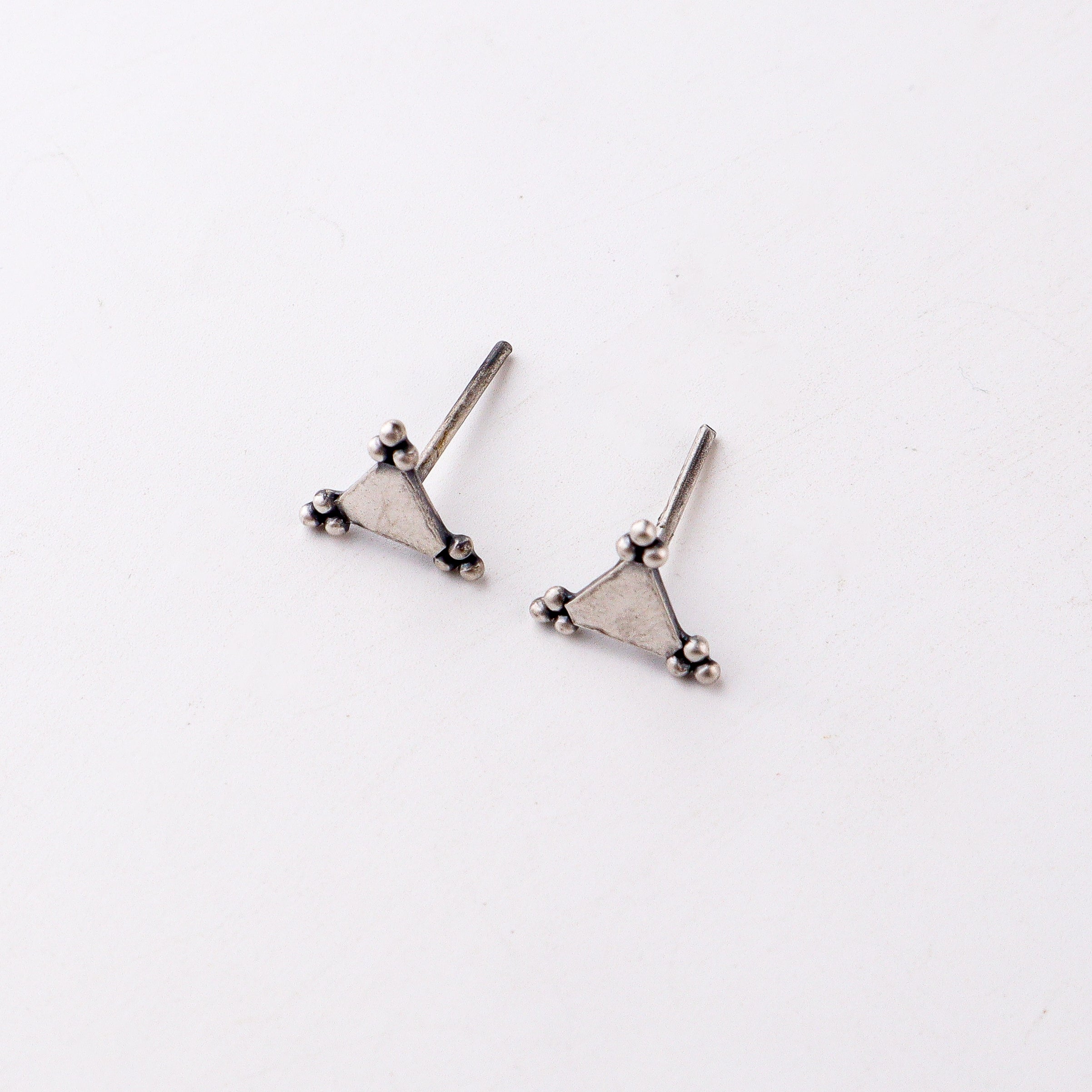 Nirbhaya Filled Studs | 92.5 Silver