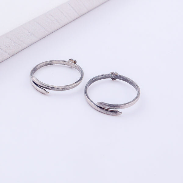 Tiny Silver Adjustable Heart Toe Ring