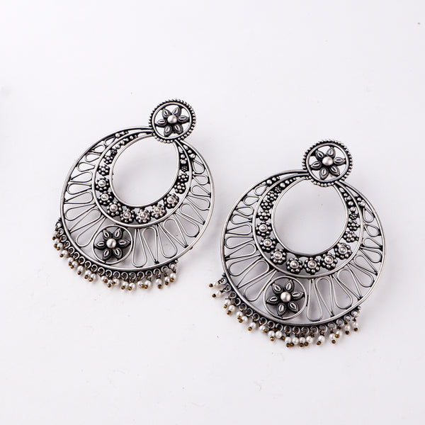 Chandbali ( Aafreen ) | 92.5 silver | size : large
