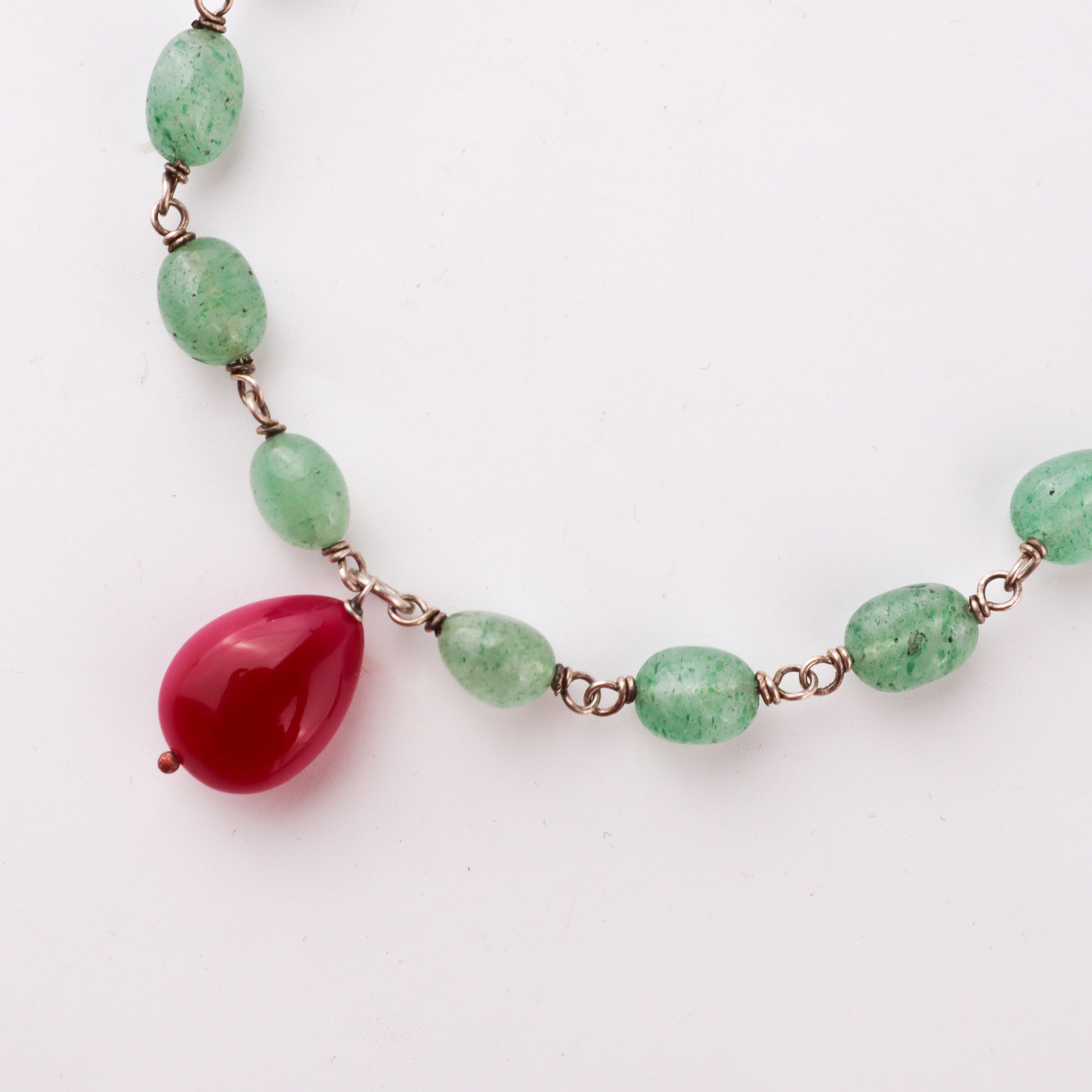 Traditional ganthan necklace design