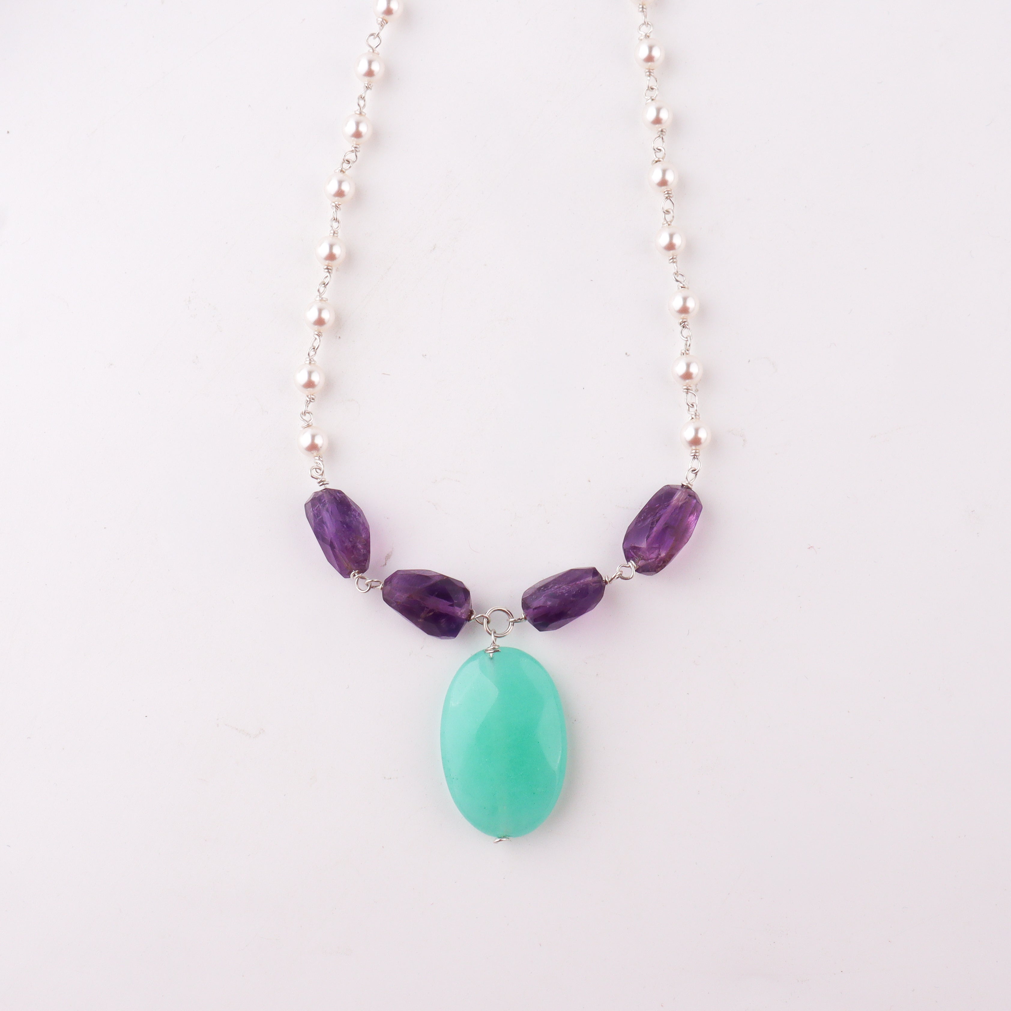 Traditional ganthan necklace design