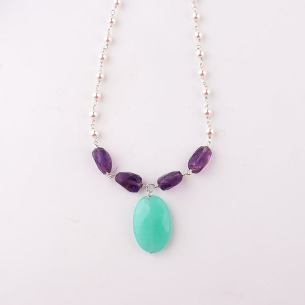 Traditional ganthan necklace design