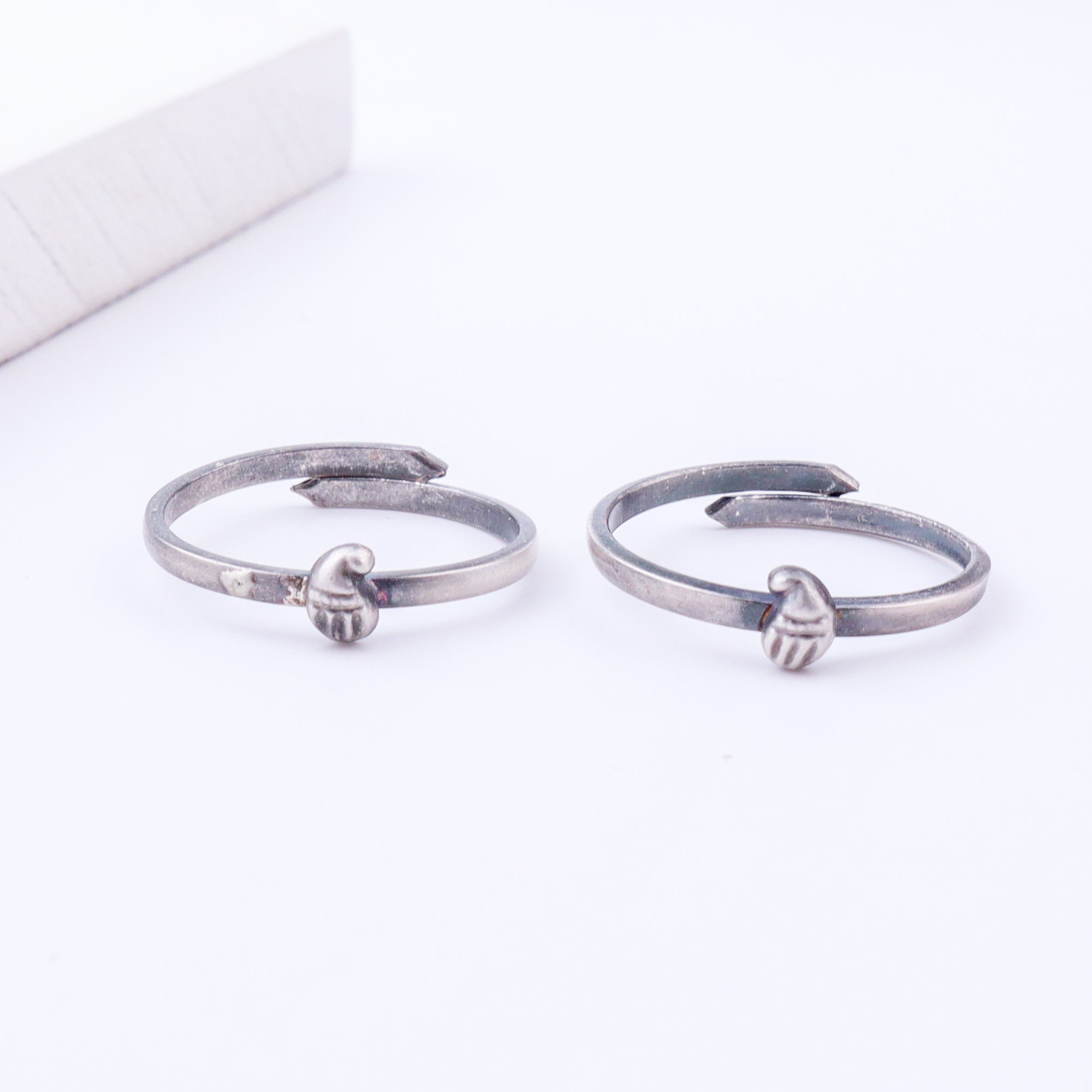 Tiny Silver Adjustable Koyari Toe Ring