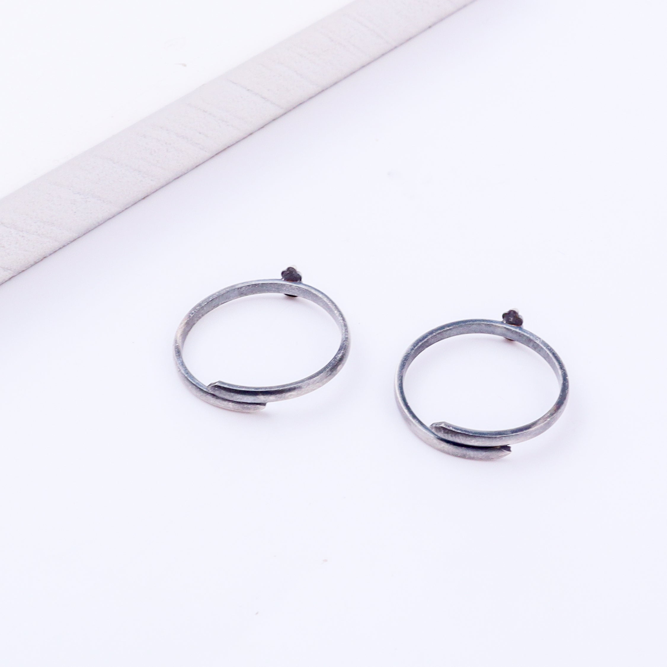 Tiny Silver Adjustable Pineapple Toe Ring