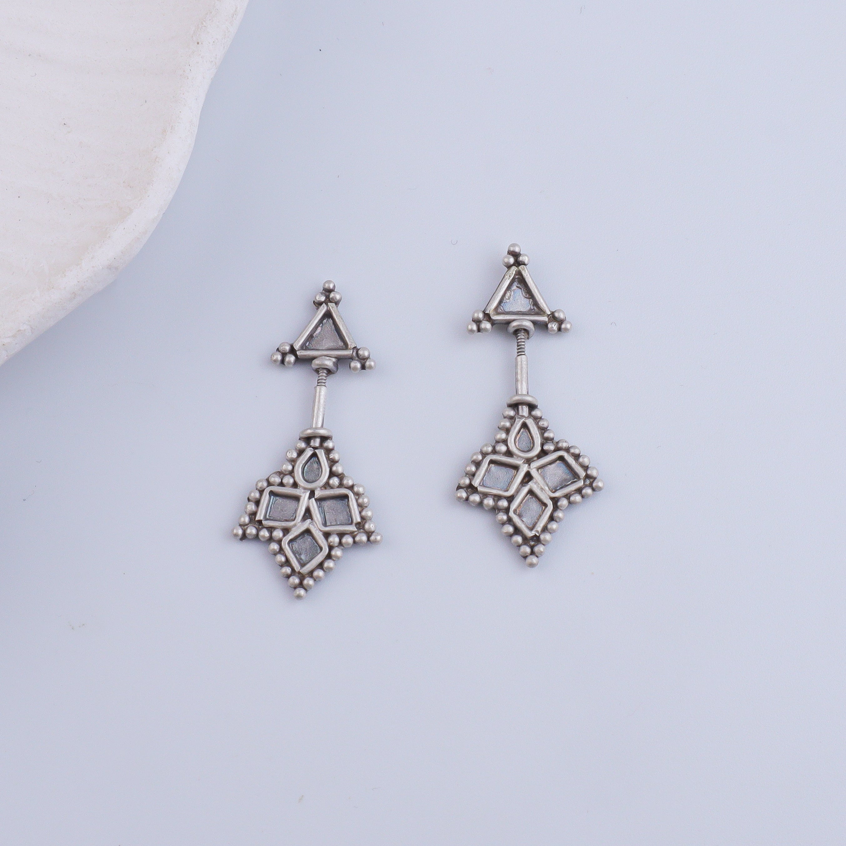 Nirbhaya & Diamond Cluster Bugadi (Pierced)