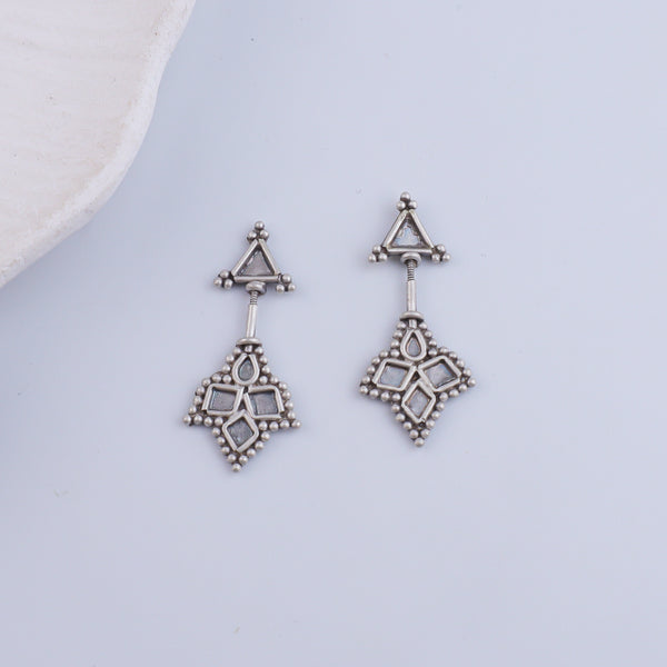 Nirbhaya & Diamond Cluster Bugadi (Pierced)