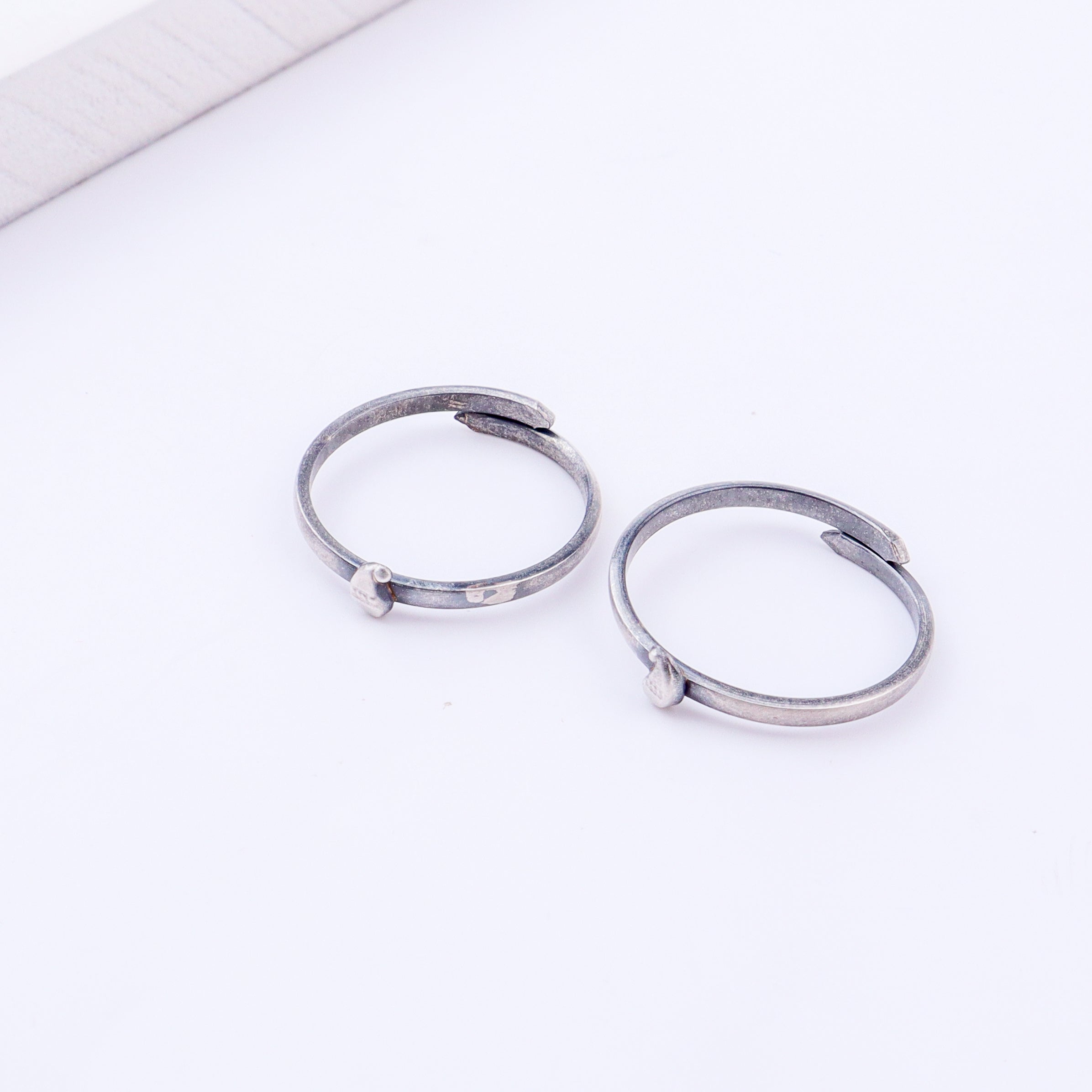 Tiny Silver Adjustable Koyari Toe Ring