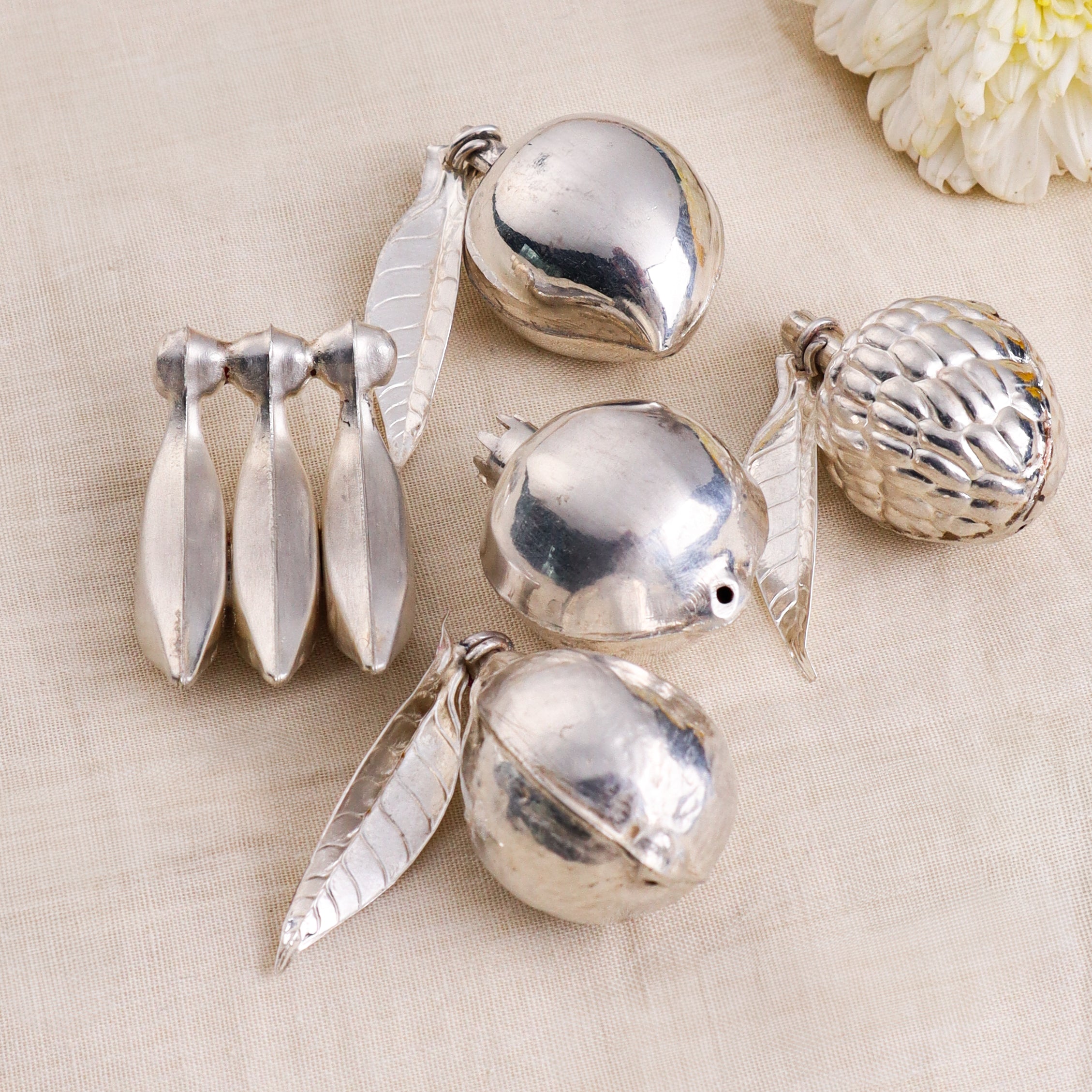 Set of 5 fruits: Large