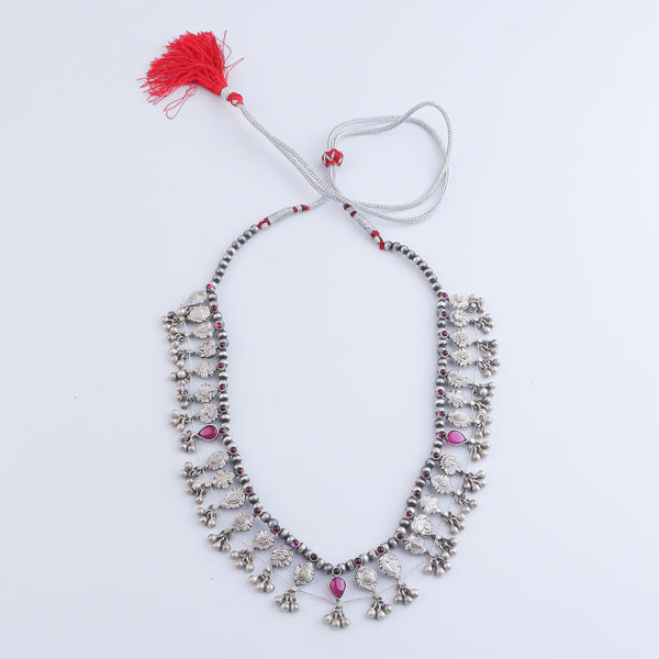 Oxidised Silver Saaj (Made to Order)