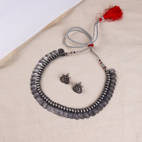 Silver Laxmi Set jewelry