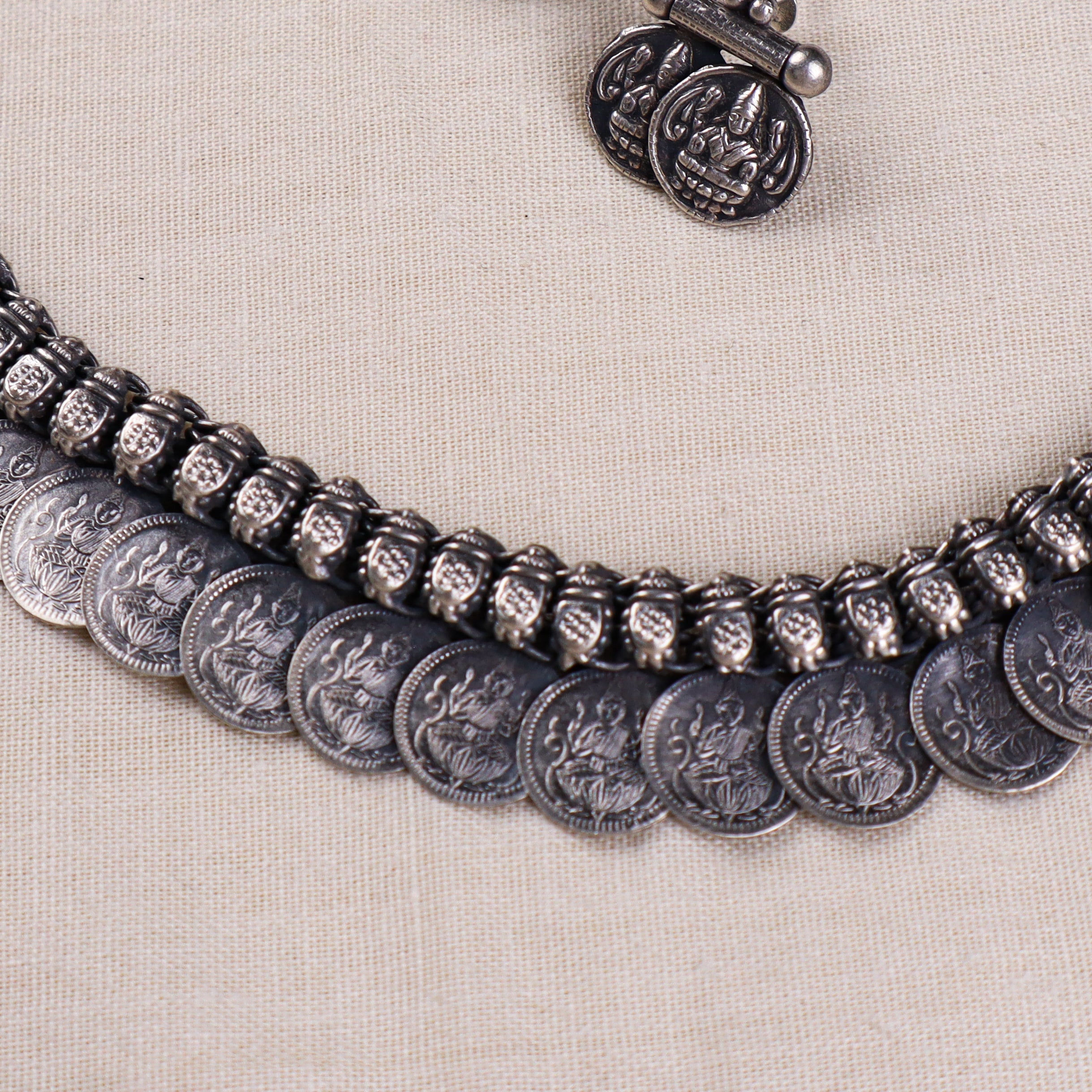 Silver Laxmi Set