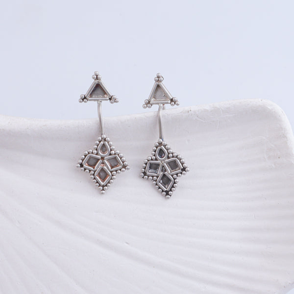 Nirbhaya & Diamond Cluster Bugadi (Clip-On)