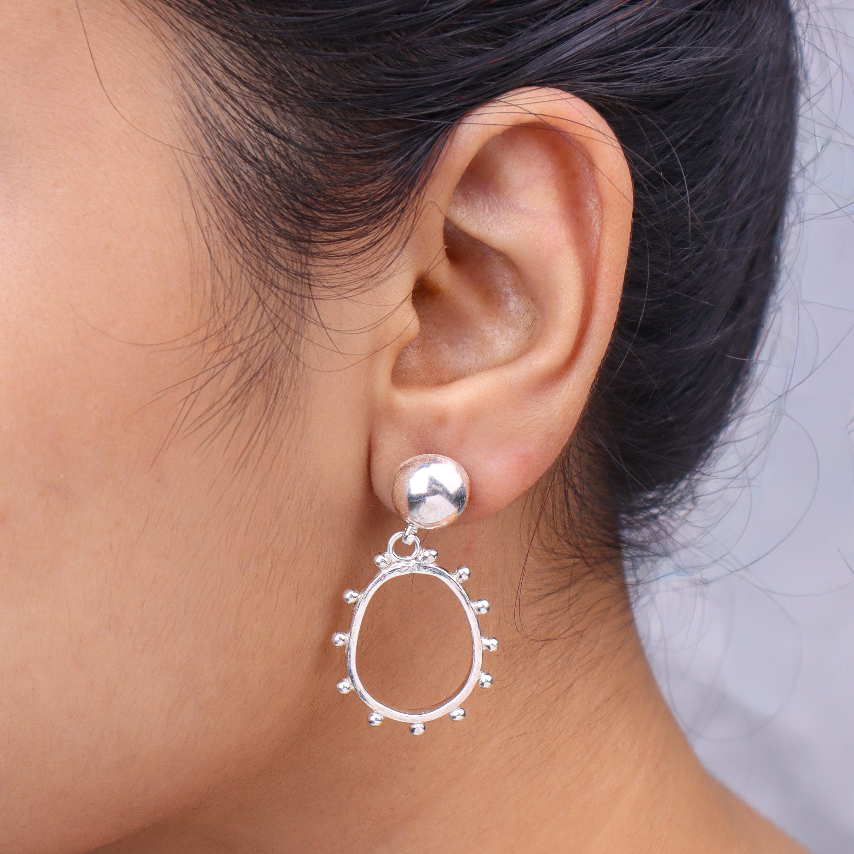 Tribal Orbit Earrings