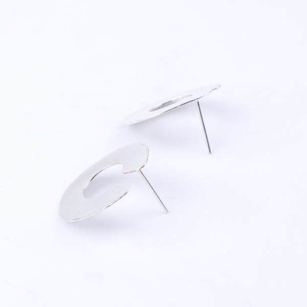 Geometric Circular Earrings