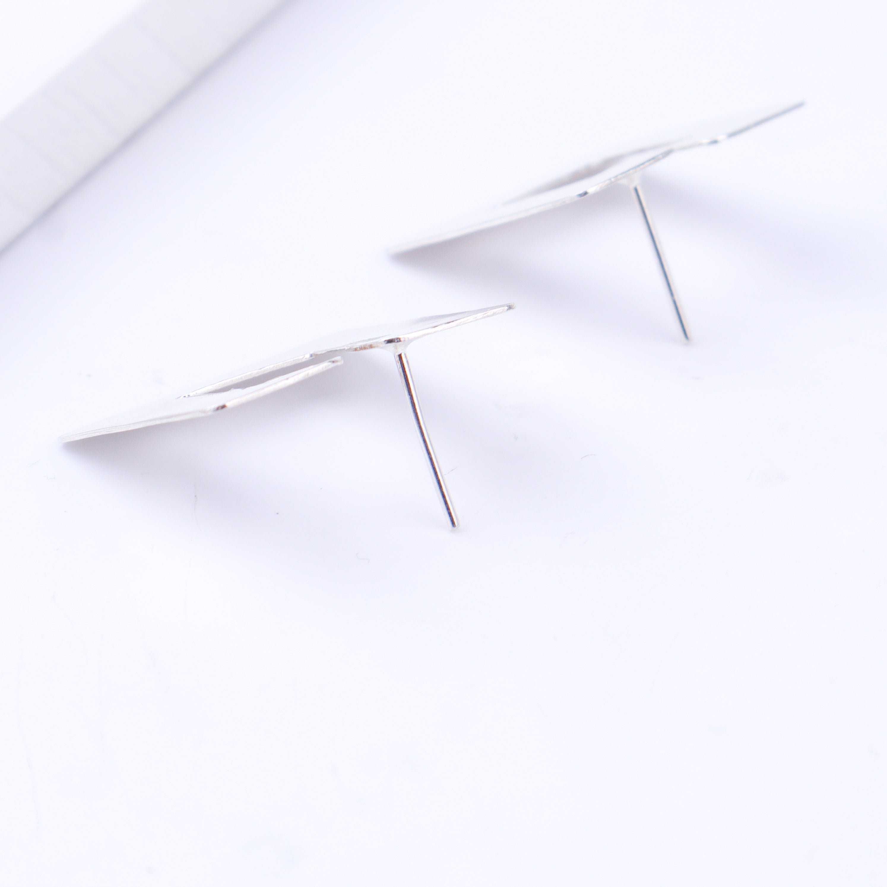 Geometric Square Earrings