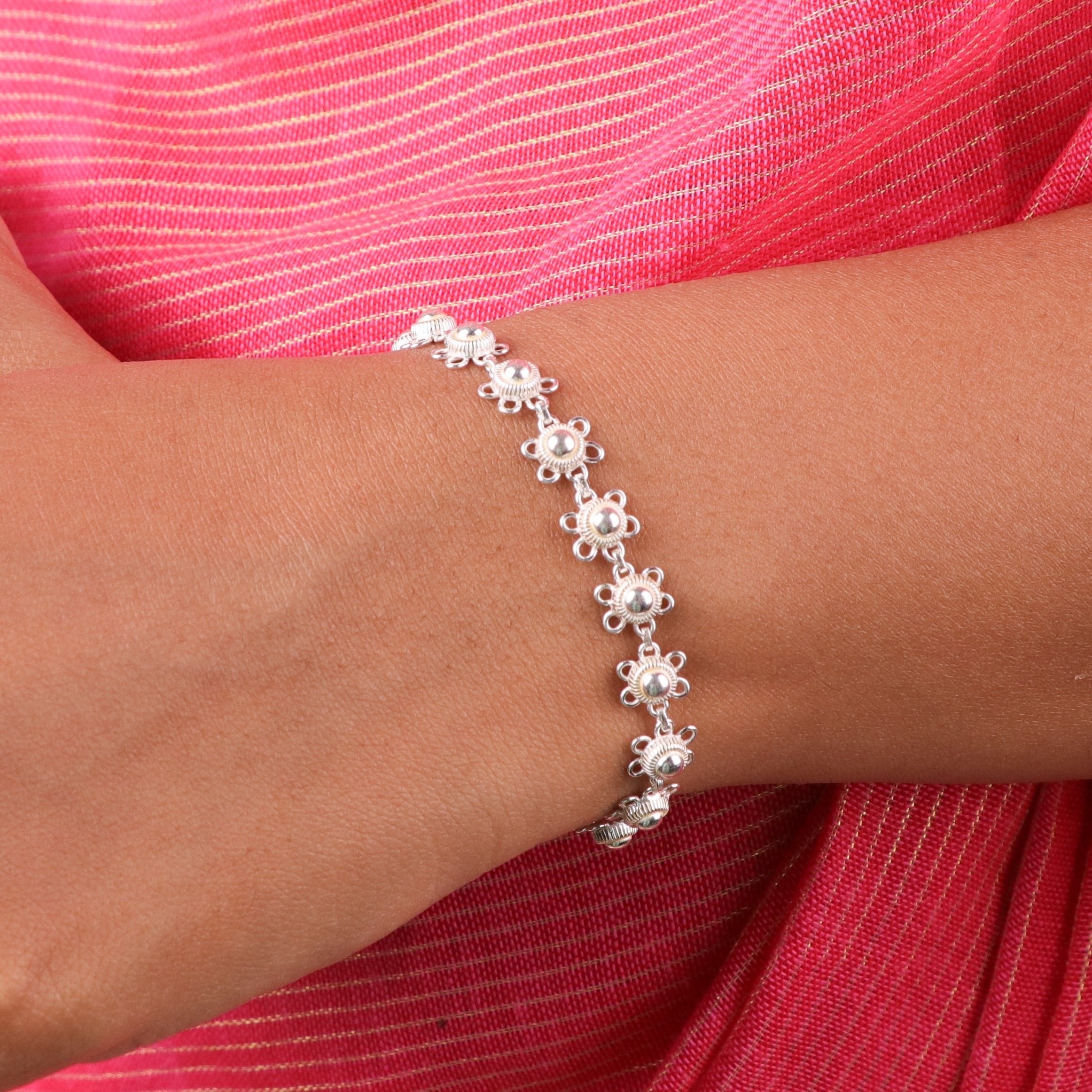 Silver Bakul Bracelet