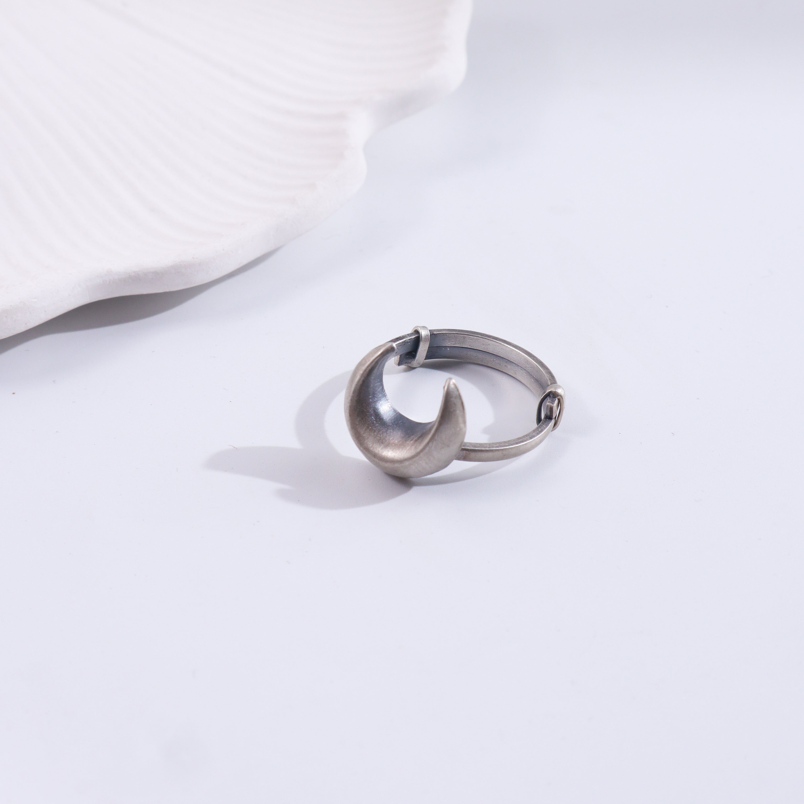 Silver Moon Ring jewelry