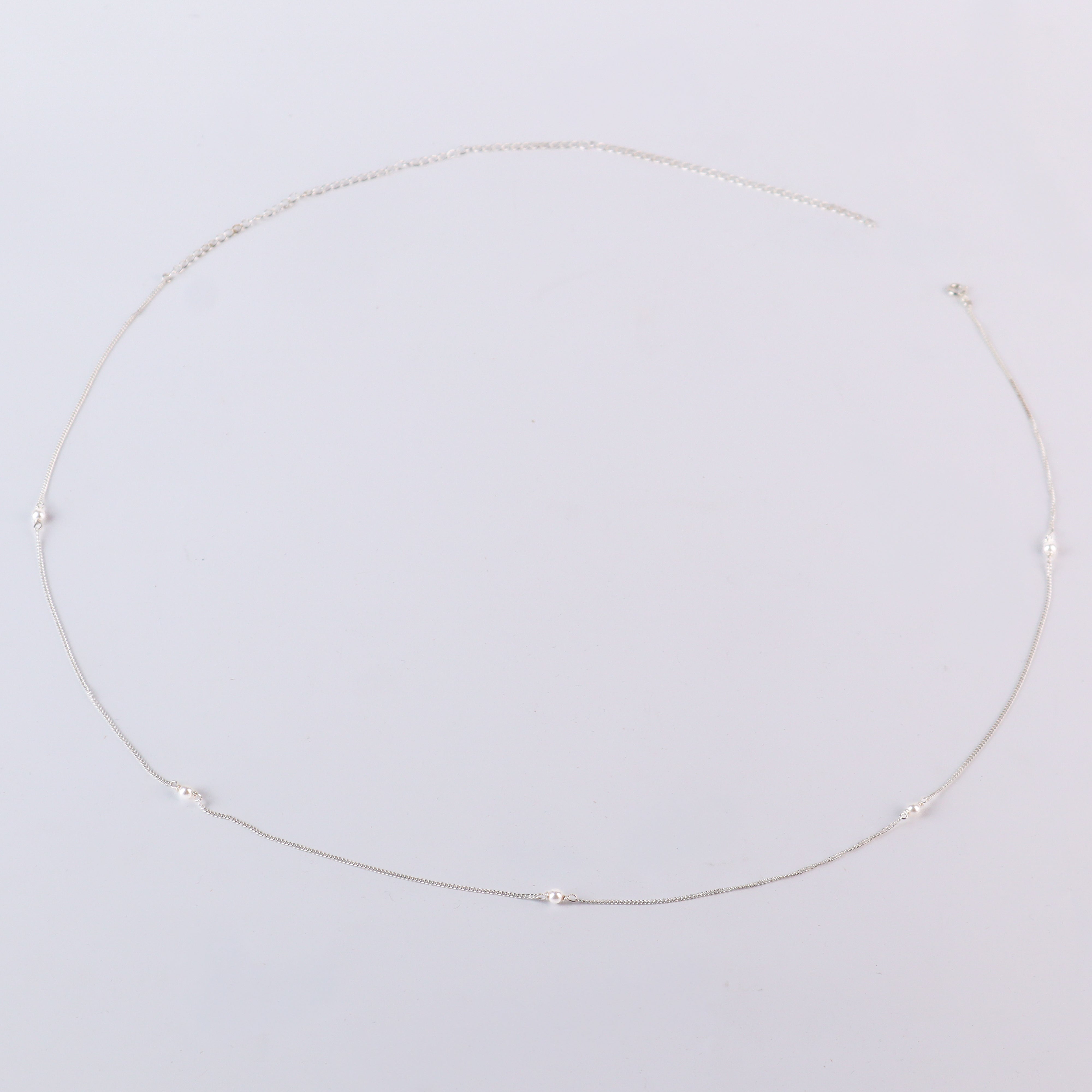 Waist chain / Kamar bandh : Classic pearl chain