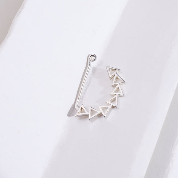 Sterling silver star-shaped jewelry