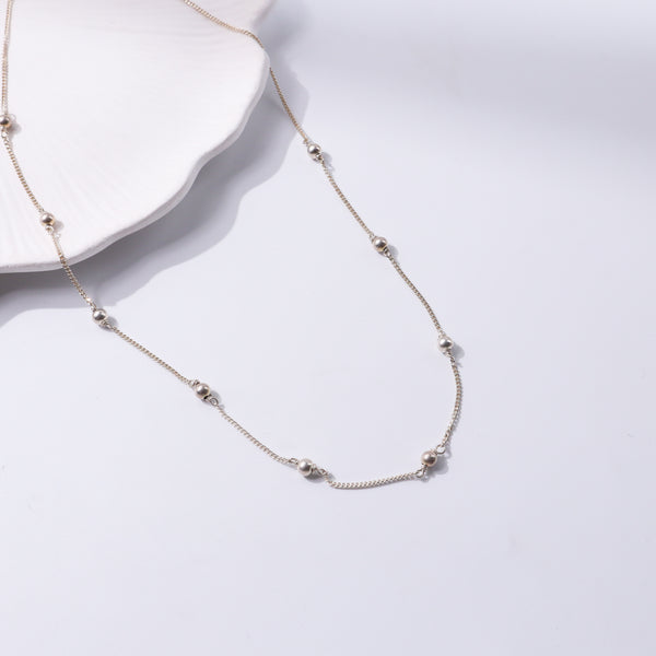 92.5 Sterling Silver Bead Chain