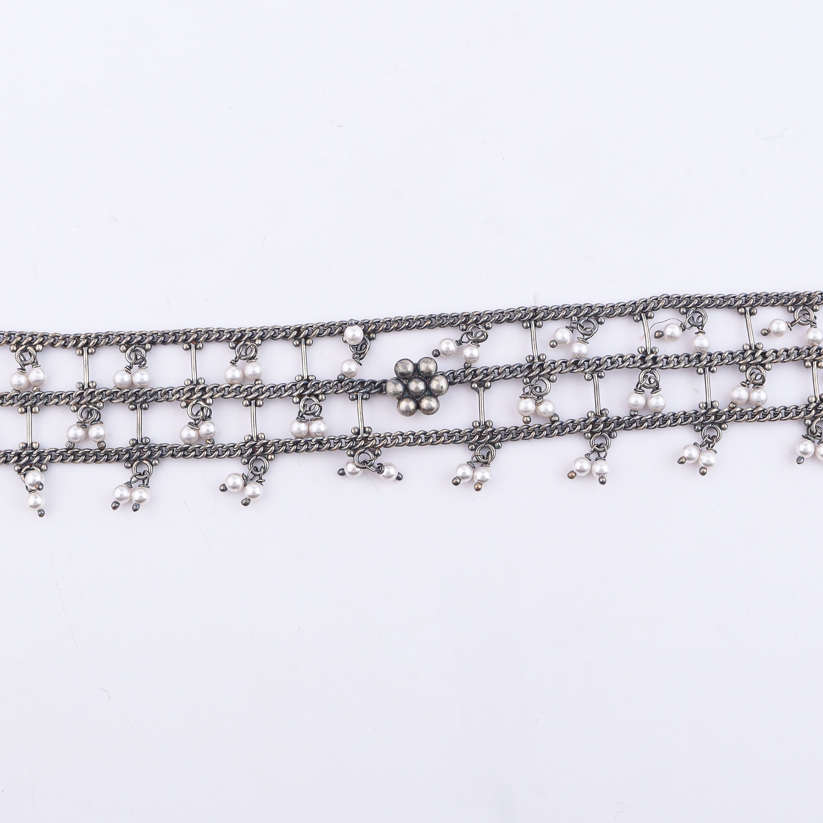 Multicharm Oxidized Anklet (Painjan)