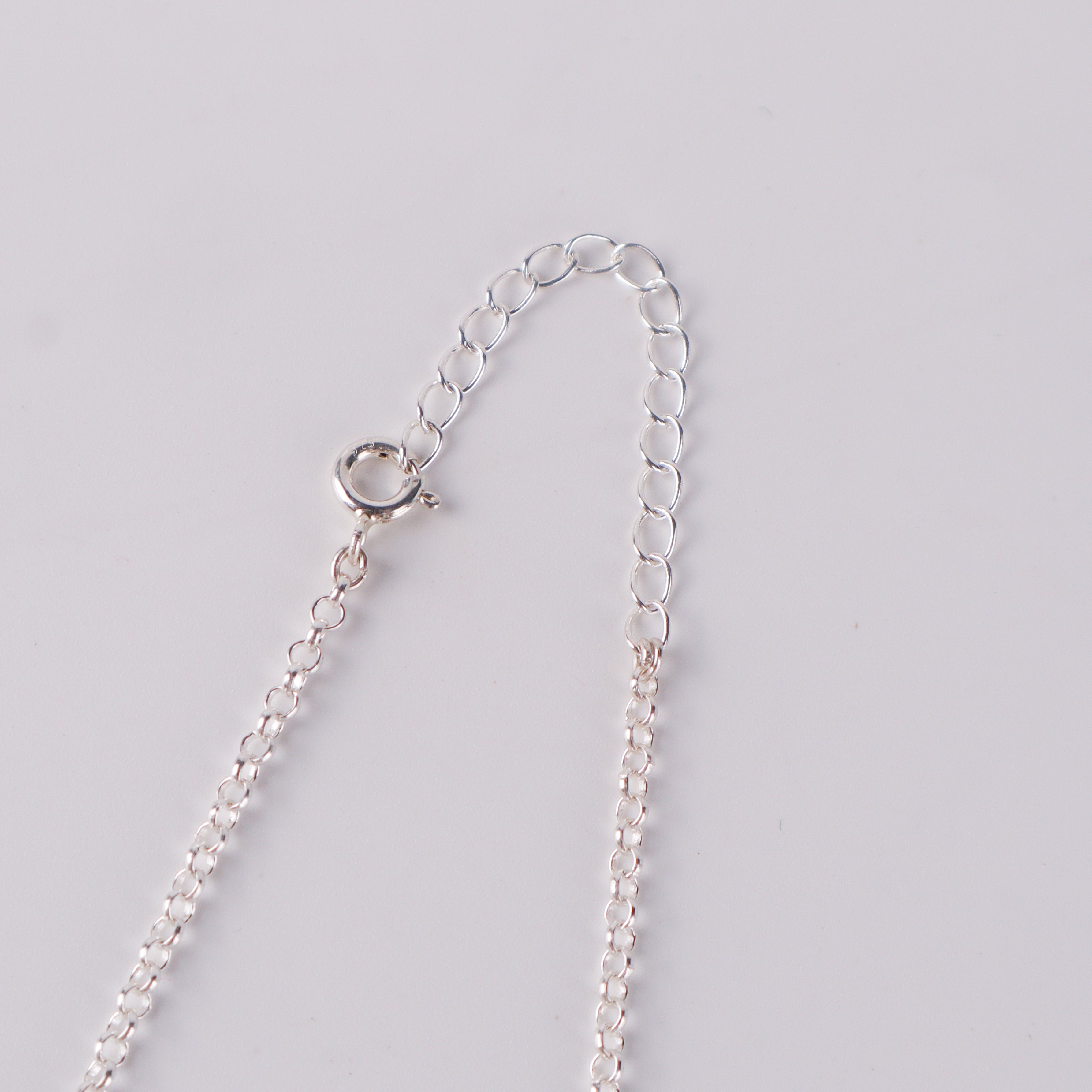 Silver CZ Flower Tanmani Set with Pearls