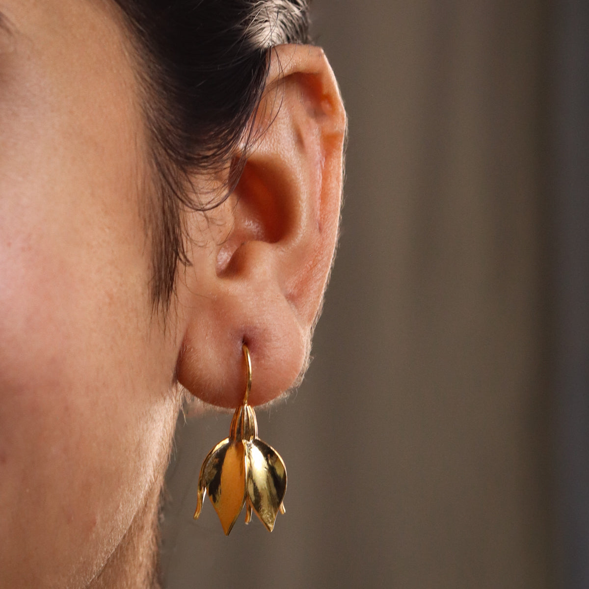 Summer Snowflake Earrings |  92.5 Silver | 22K Gold Plated