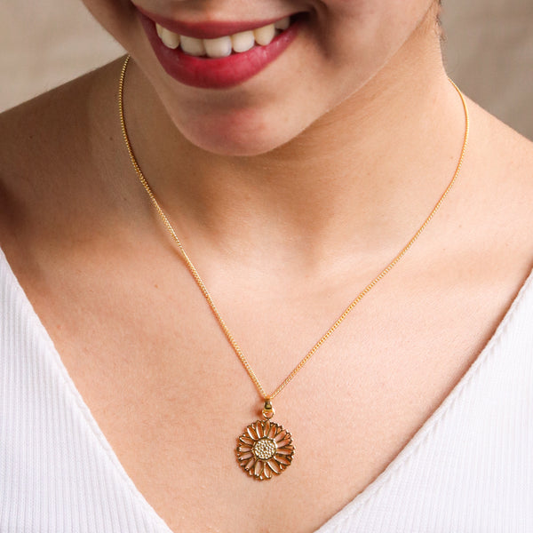 Gulbahaar Charm Necklace | 92.5 Silver | 22K Gold Plated