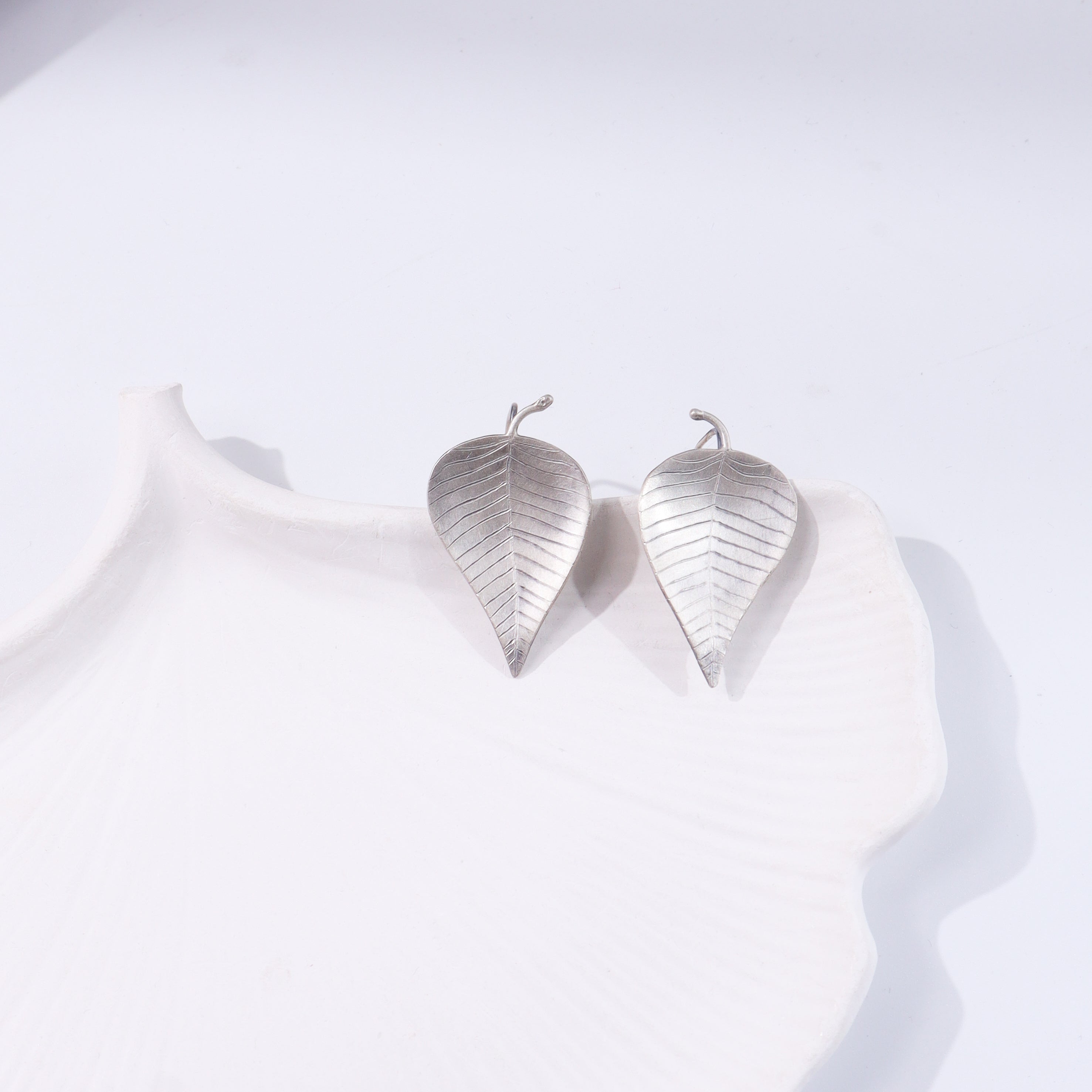Peepal Earrings | 92.5 Sterling Silver