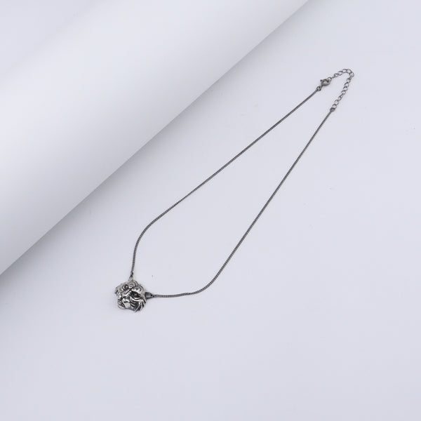 Silver Tiger pendant with chain