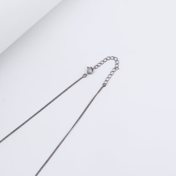 Silver Deer pendant with chain