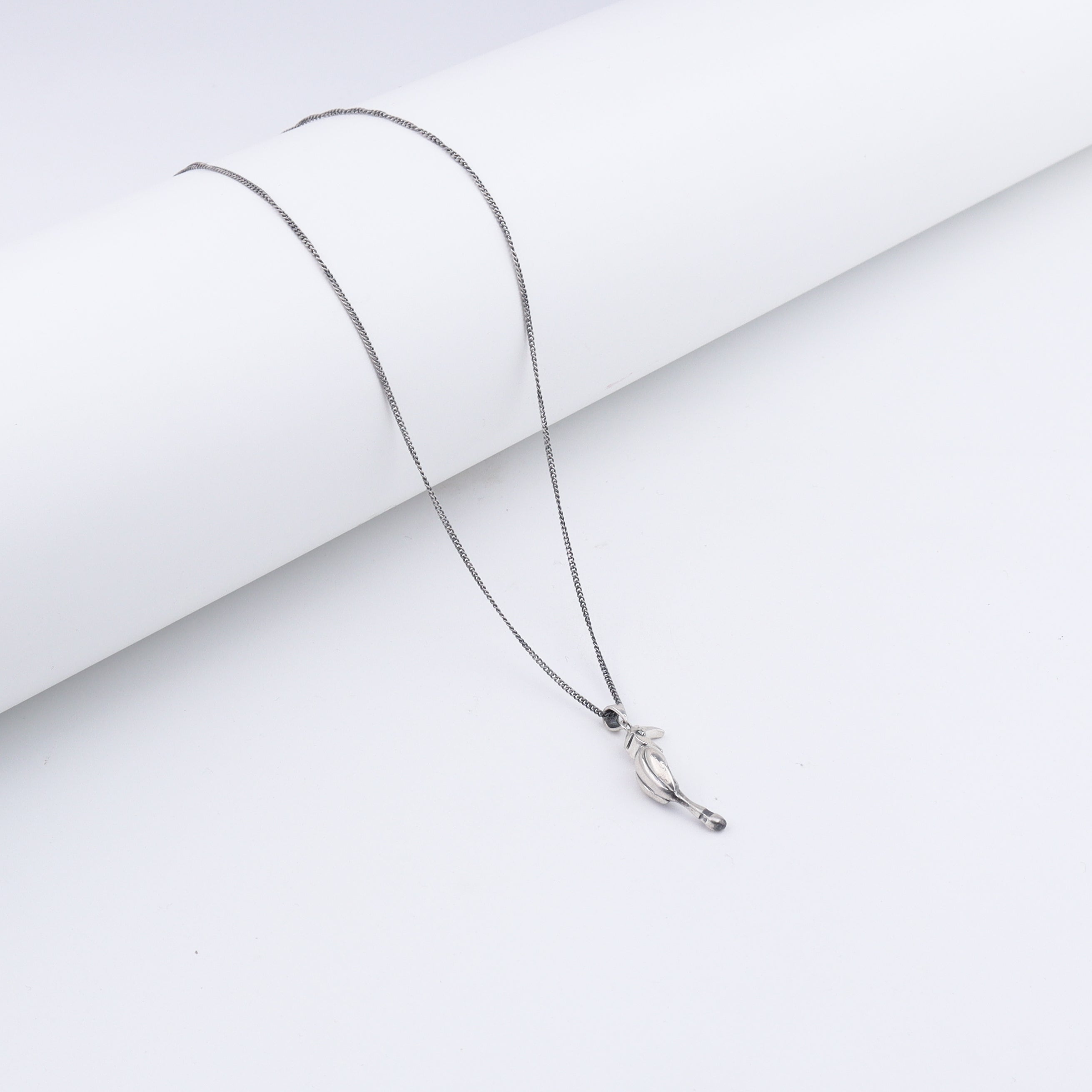 Silver Hornbill pendant (without Chain)