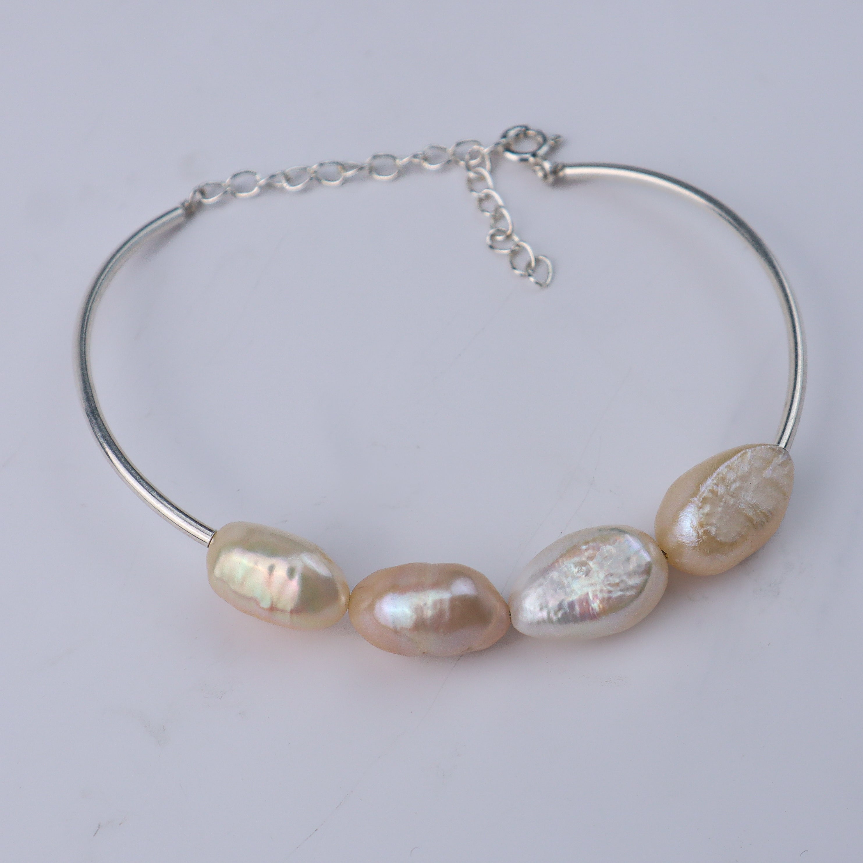 Fresh Water Pearl Pipe Bracelet