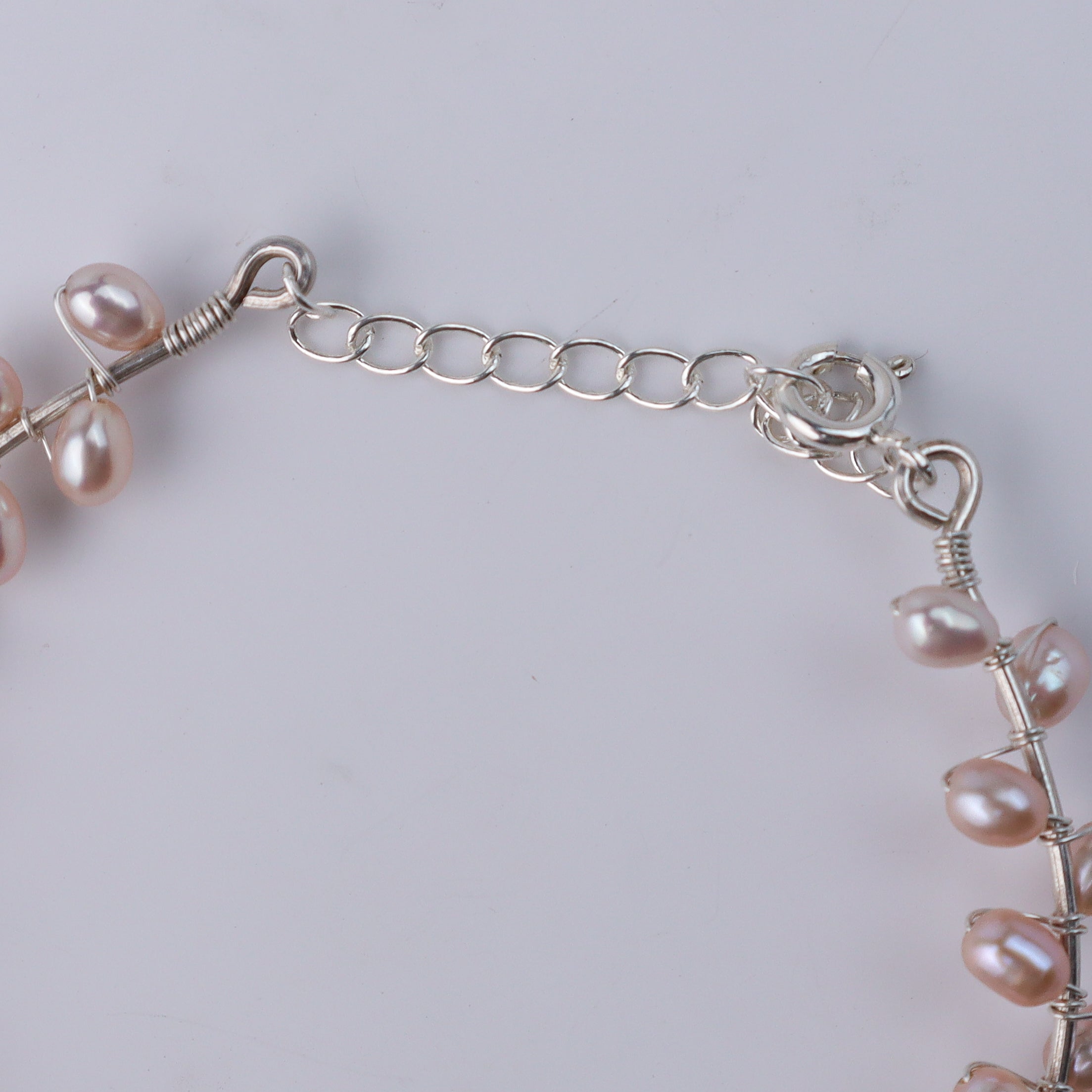 Pearl Twisted Bracelet with Rice Pearls