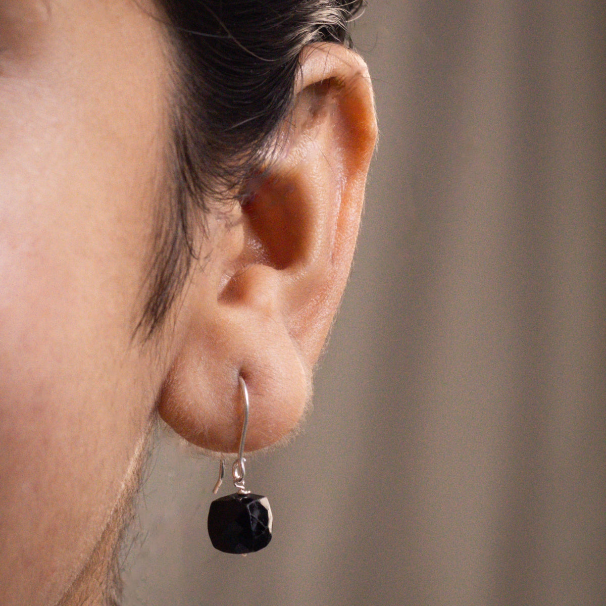 Black Onyx Silver Set