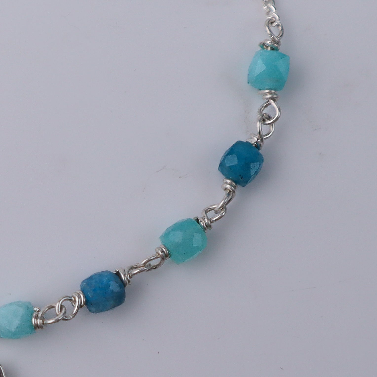 Blue Edge Necklace