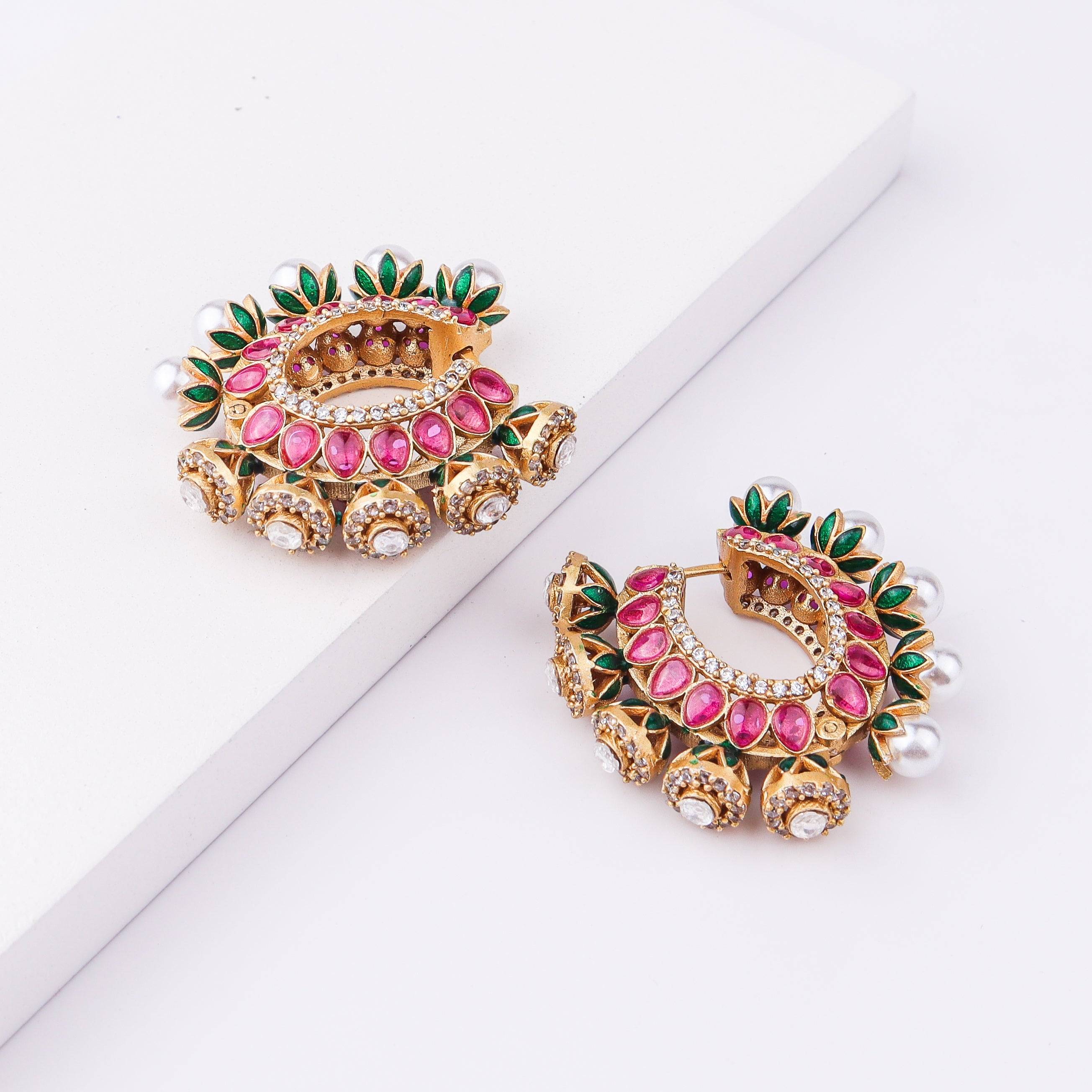 22K Gold Plated Fashion Earring