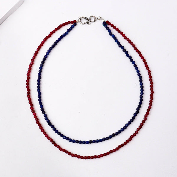 Detailed view of a Fashion Necklace highlighting intricate motifs, textured detailing, and a smooth jewellery finish