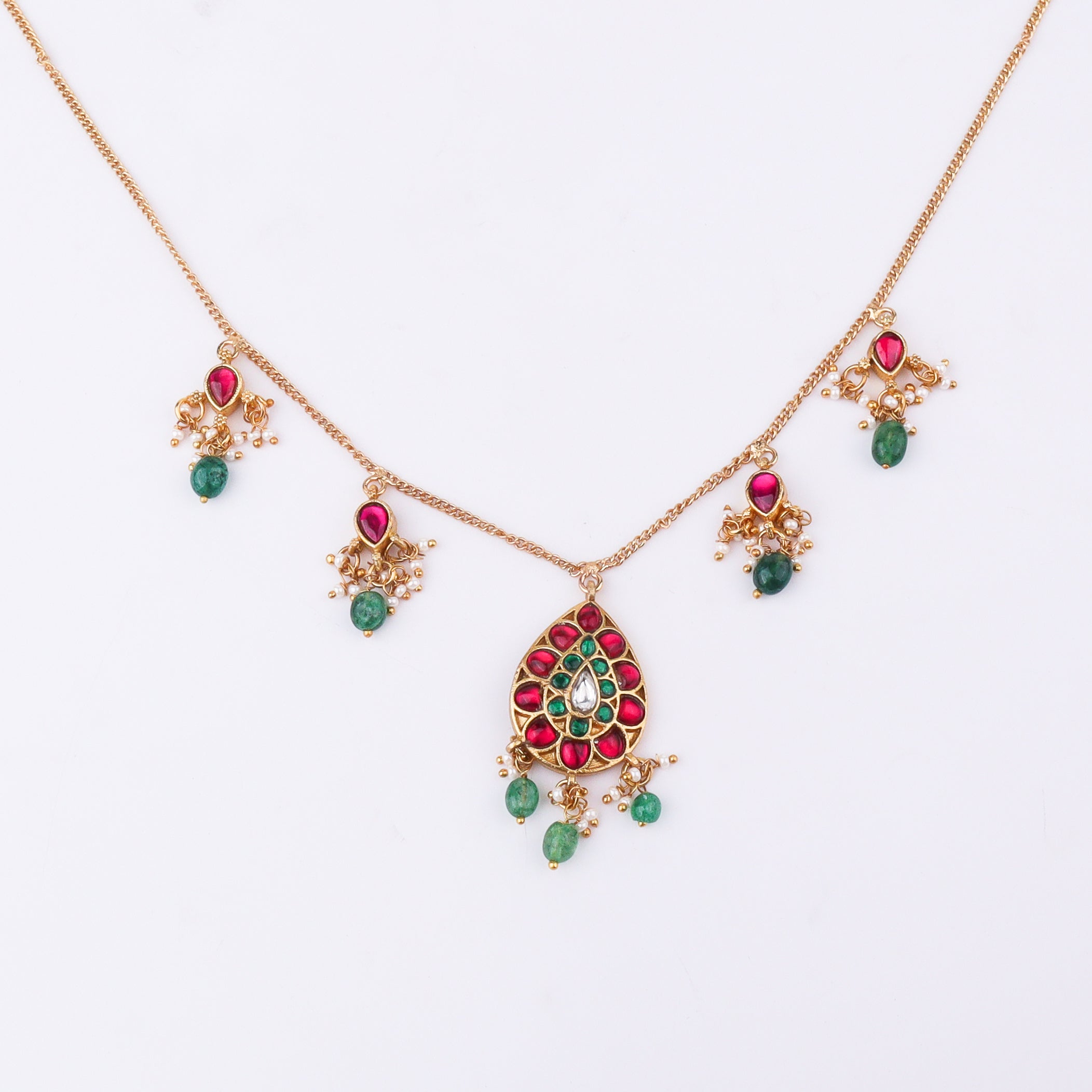 22K Gold Plated Fashion Necklace
