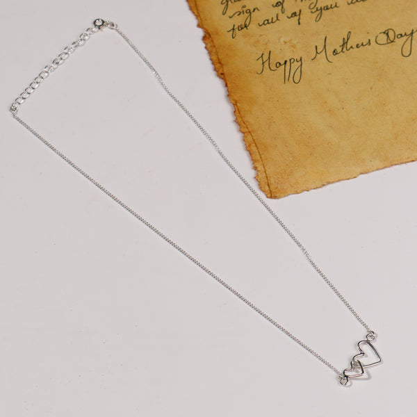 You & Me (Heart Round Pendant) Necklace