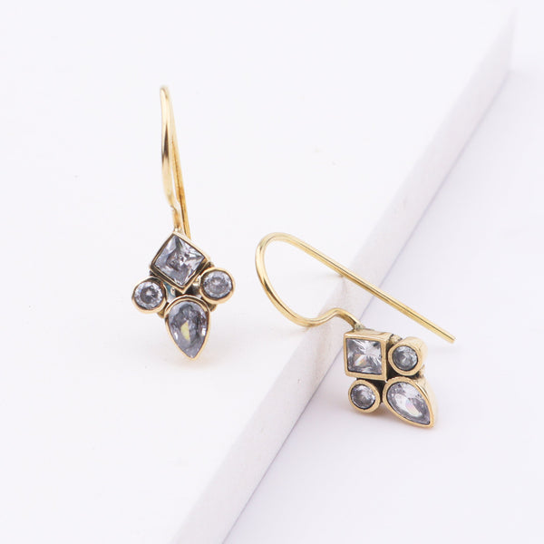 Brass Fashion Earrings