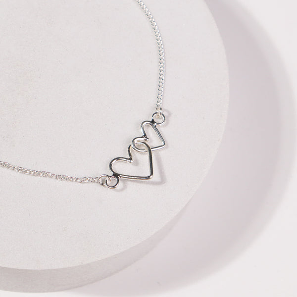 You & Me (Heart Round) Bracelet