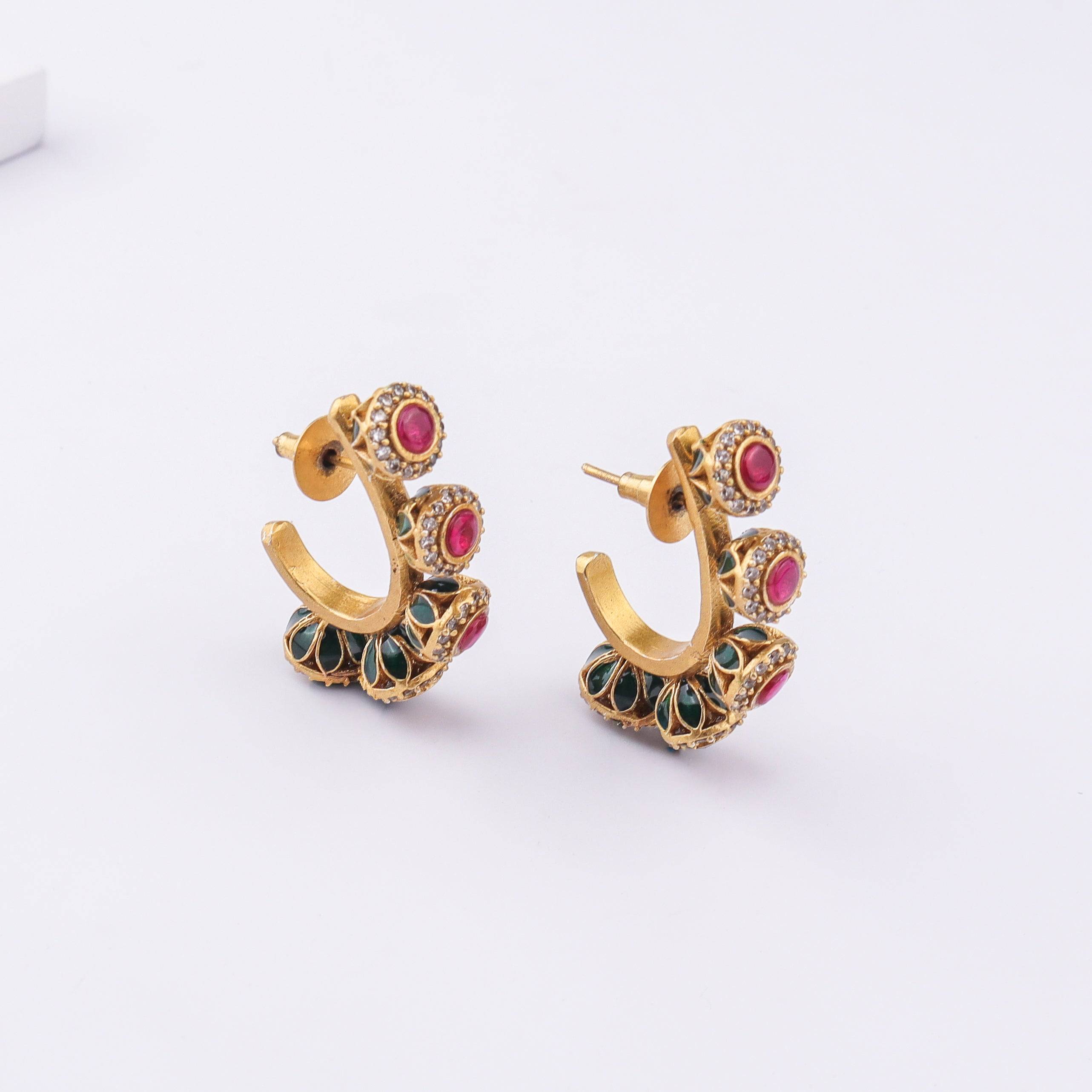 22K Gold Plated Fashion Earring