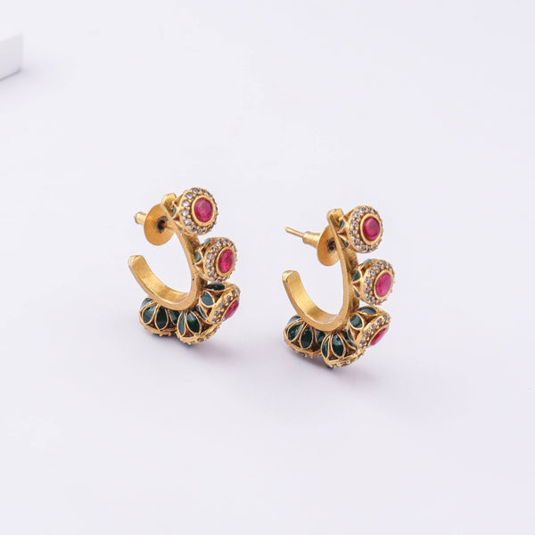 22K Gold Plated Fashion Earring