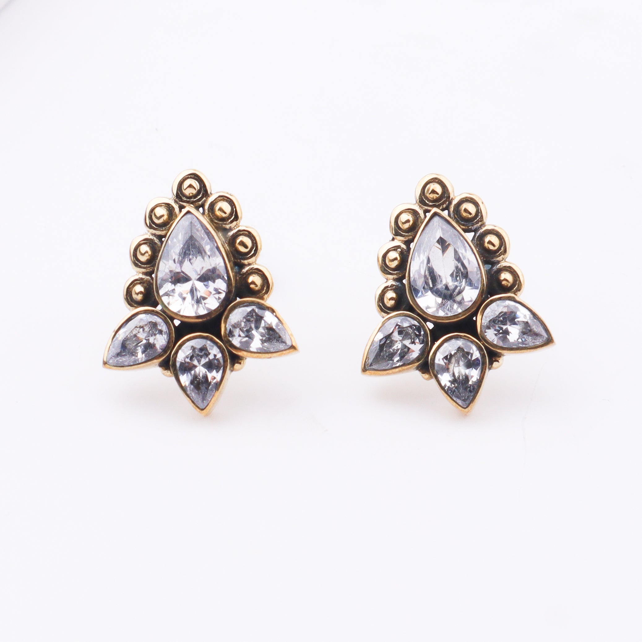 Brass Fashion Earrings