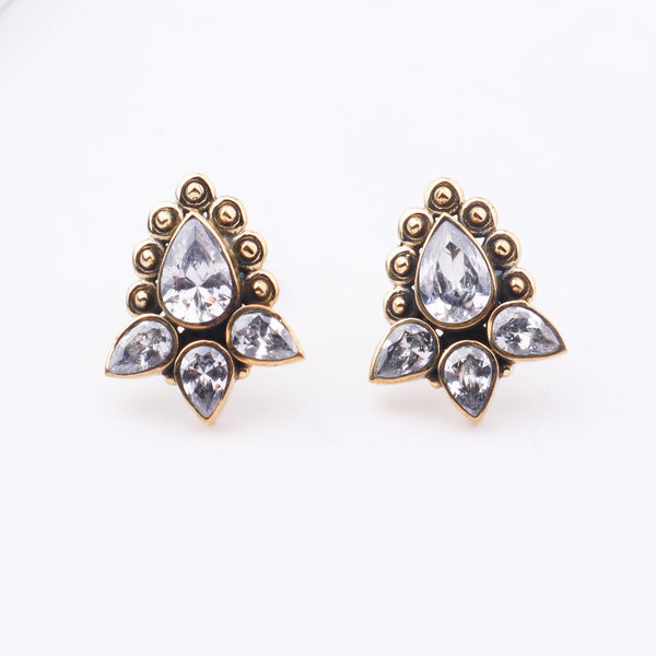 Brass Fashion Earrings
