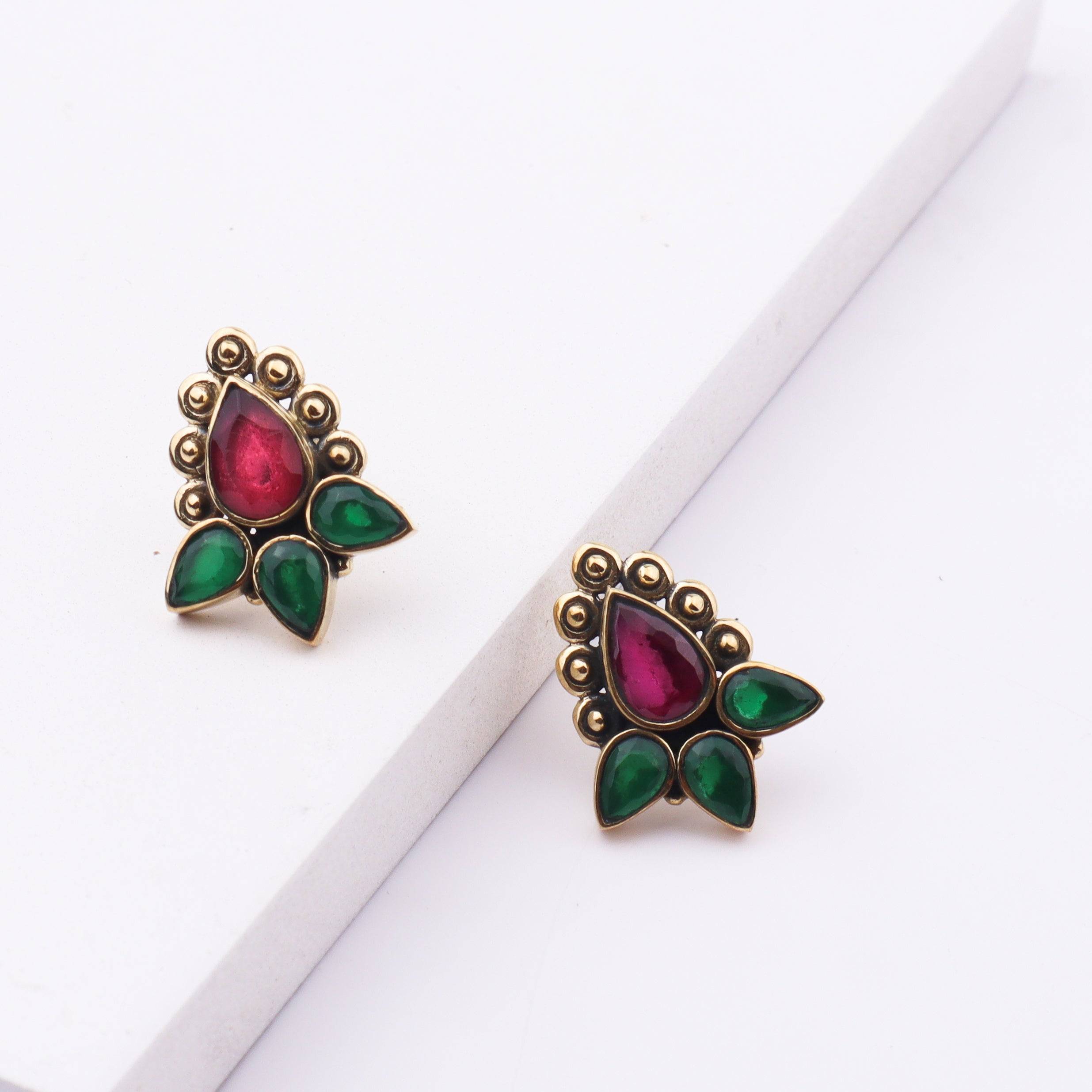 Brass Fashion Earrings