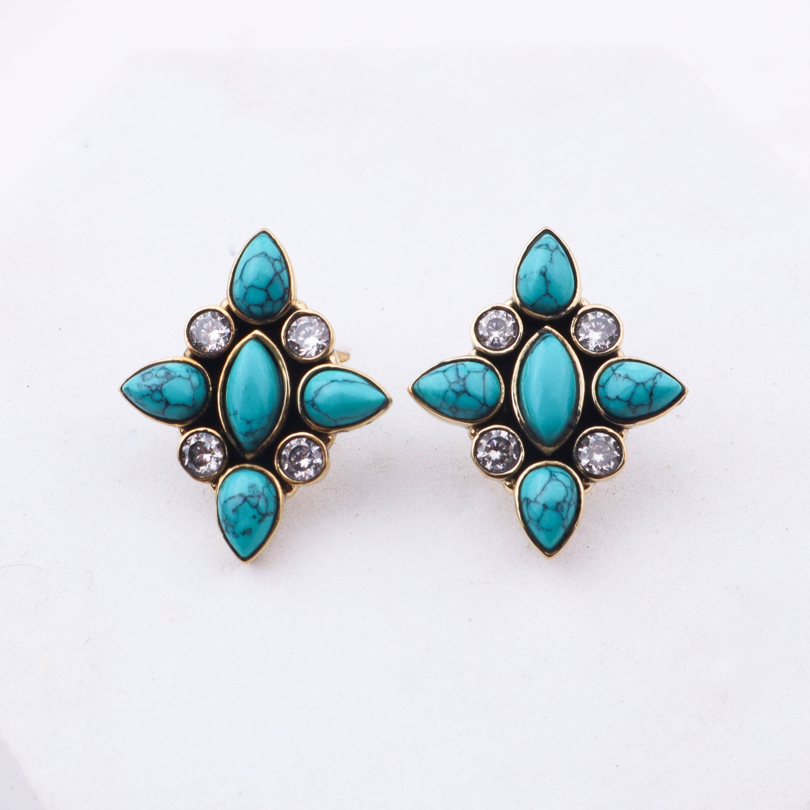 Brass Fashion Earrings